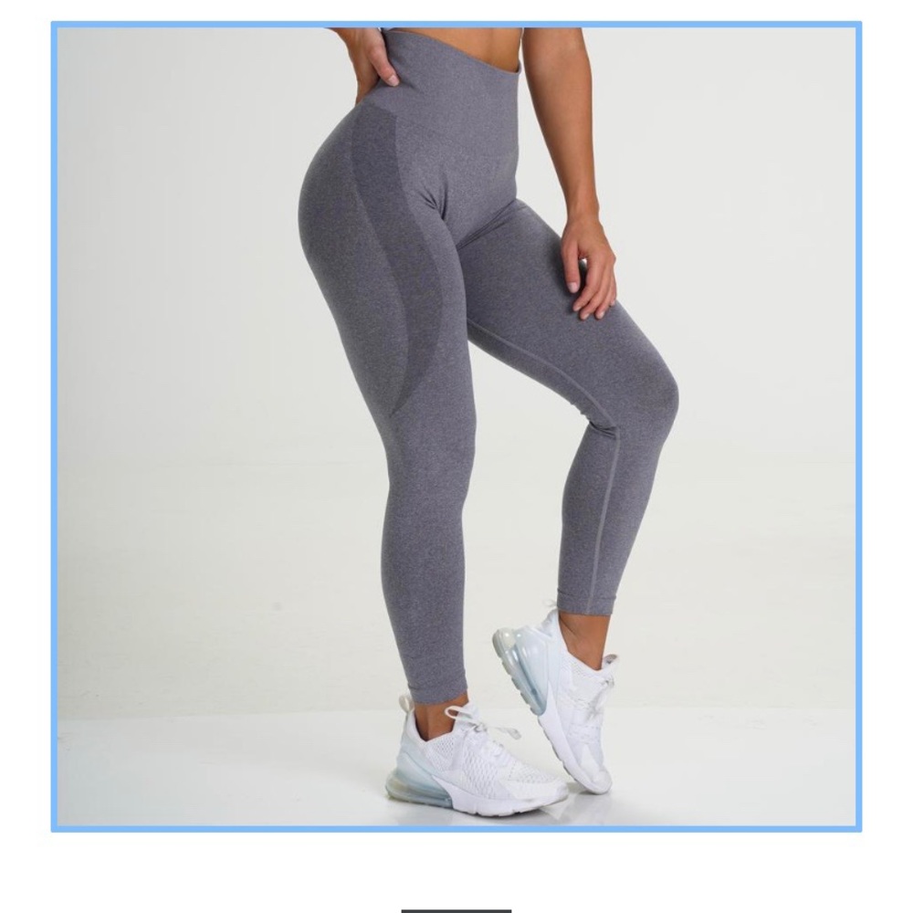 NVGTN Grey contour seamless leggings